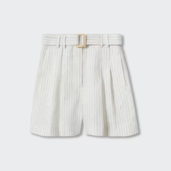 Mango Linen Suit Shorts, Size: 1 - Picture 1 of 11
